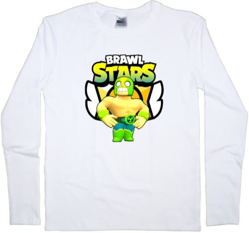 Men's Longsleeve Shirt - El atomico primo (Brawl Stars) - Mfest