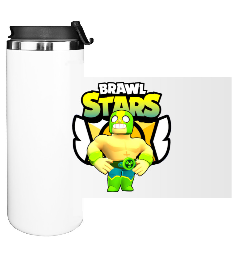 Water Bottle on Tumbler - El atomico primo (Brawl Stars) - Mfest