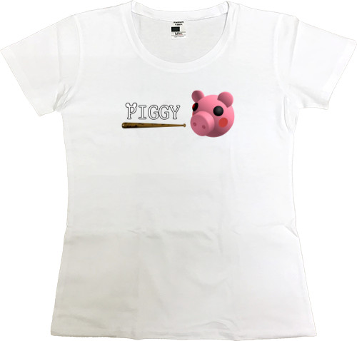 Women's Premium T-Shirt - Piggy Roblox 2 - Mfest