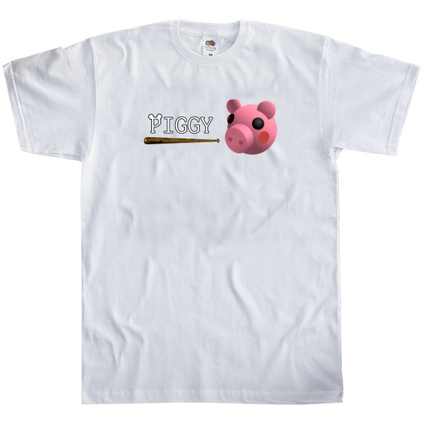 Kids' T-Shirt Fruit of the loom - Piggy Roblox 2 - Mfest