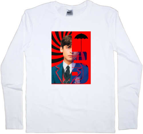 Men's Longsleeve Shirt - Number 5 (2) (The Umbrella Academy) - Mfest