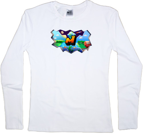 Women's Longsleeve Shirt - Minecraft 30 - Mfest