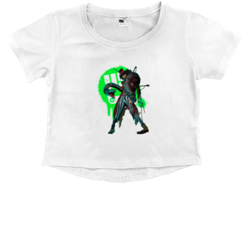 Kids' Premium Cropped T-Shirt - Kulev - Mfest