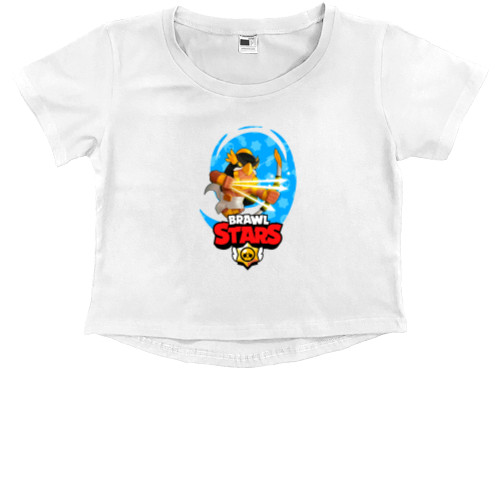 Kids' Premium Cropped T-Shirt - Horus Bo - Mfest