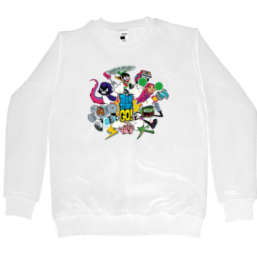 Women's Premium Sweatshirt - Teen Titans Go 2 - Mfest