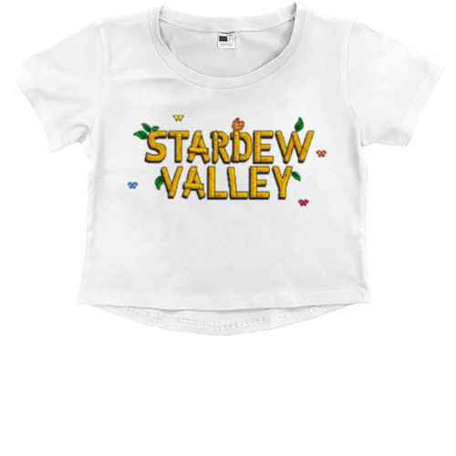 Kids' Premium Cropped T-Shirt - Stardew Valley 2 - Mfest