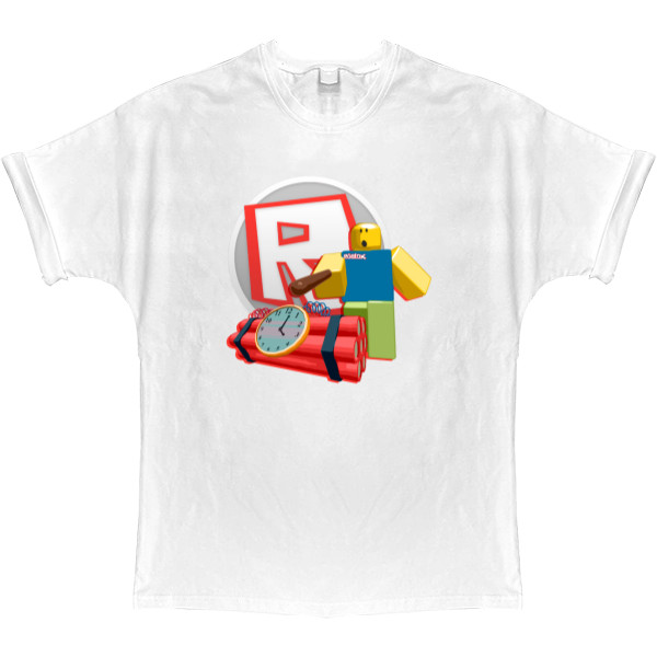 T-shirt Oversize - Roblox 10 - Mfest