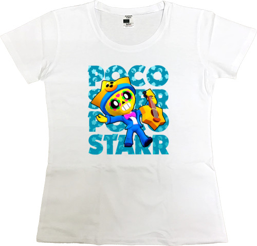 Women's Premium T-Shirt - Poco Starr - Mfest