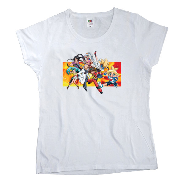 Women's T-shirt Fruit of the loom - Bakugan / Bakugan - Mfest