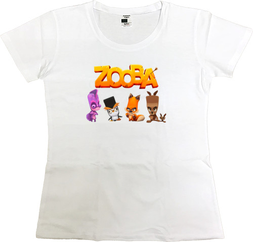 Women's Premium T-Shirt - zooba - Mfest