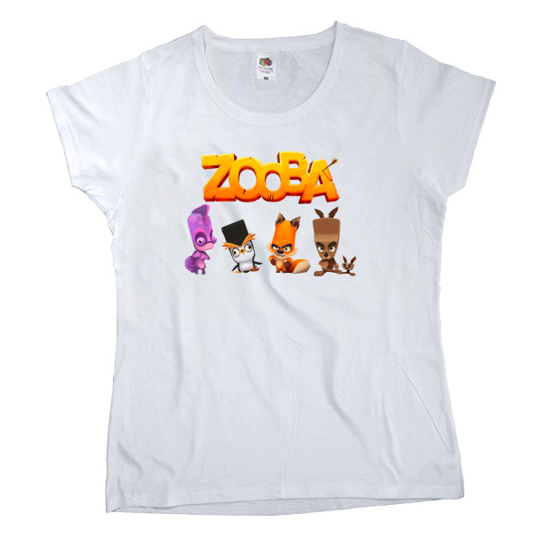 Women's T-shirt Fruit of the loom - zooba - Mfest