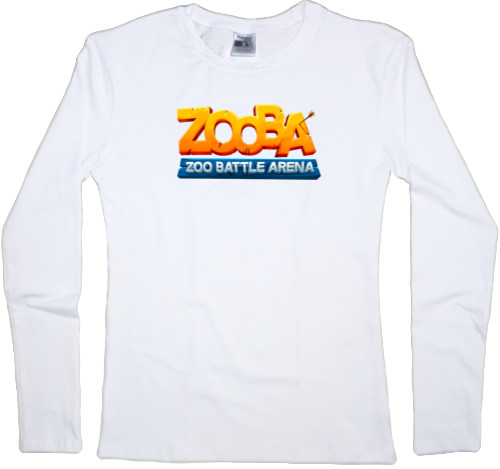 Women's Longsleeve Shirt - Zooba logo - Mfest