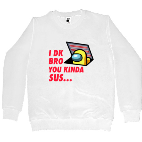 Men’s Premium Sweatshirt - You kinda sus... (Among us) - Mfest