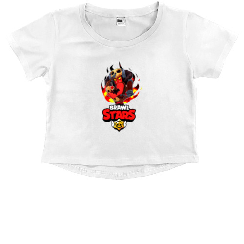 Kids' Premium Cropped T-Shirt - UnderWorld Bo - Mfest