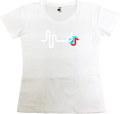 Women's Premium T-Shirt - Tiktok 8 - Mfest