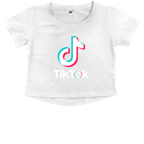 Kids' Premium Cropped T-Shirt - Tiktok 11 - Mfest