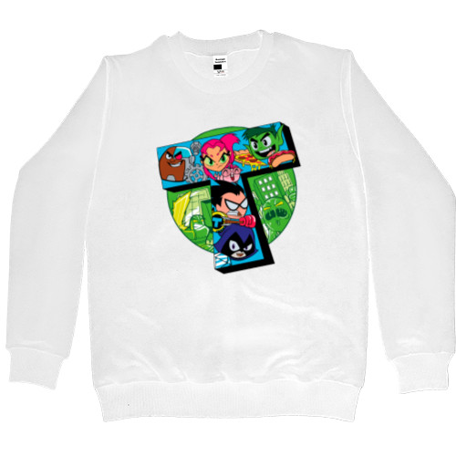 Men’s Premium Sweatshirt - Teen Titans Go 4 - Mfest