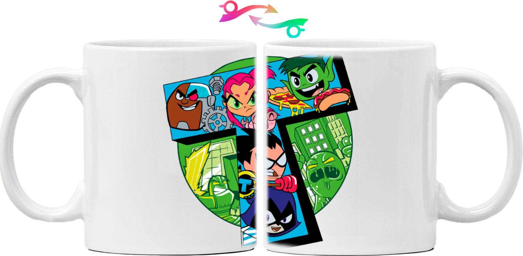 Mug - Teen Titans Go 4 - Mfest