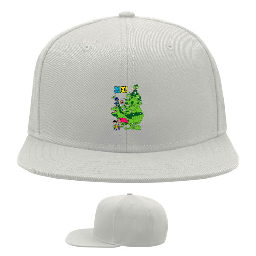 Snapback Baseball Cap - Teen Titans Go 3 - Mfest