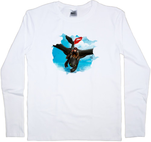 Men's Longsleeve Shirt - How to Train Your Dragon 10 - Mfest