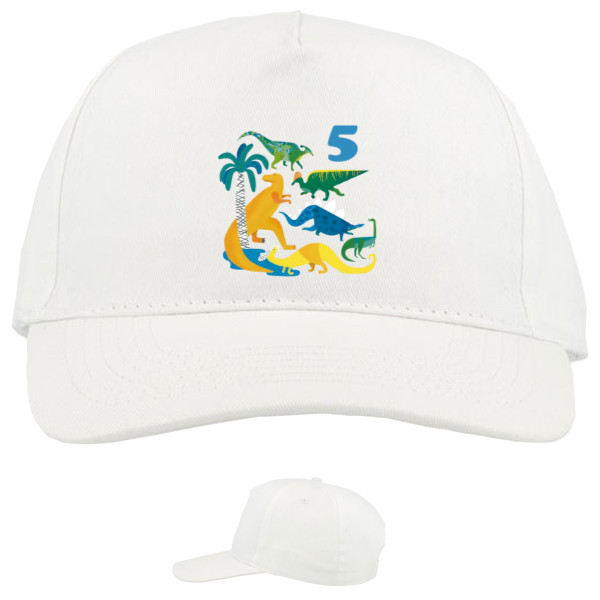 Baseball Caps - 5 panel - Birthday Dinosaurs - Mfest