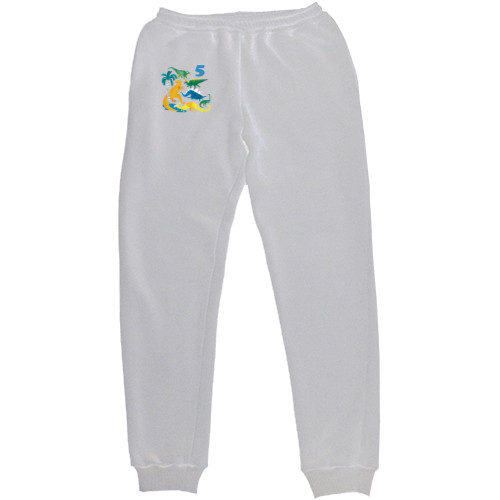 Women's Sweatpants - Birthday Dinosaurs - Mfest