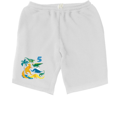 Men's Shorts - Birthday Dinosaurs - Mfest