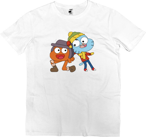 Kids' Premium T-Shirt - Gumball and Darwin - Mfest