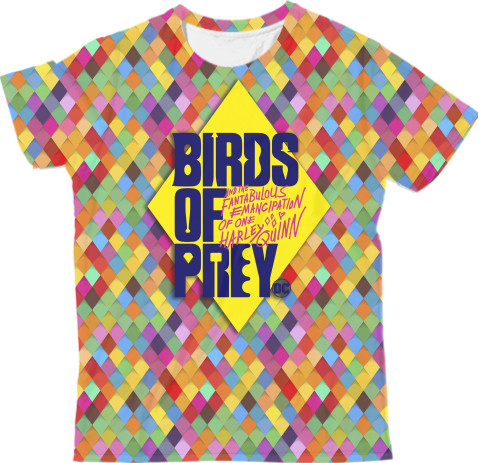 Man's T-shirt 3D - Birds Of Pray & HQ - Mfest