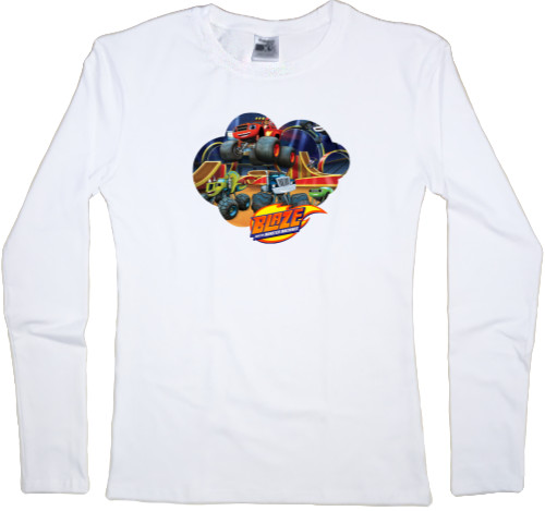 Women's Longsleeve Shirt - Flash and Wonder Machines 9 - Mfest