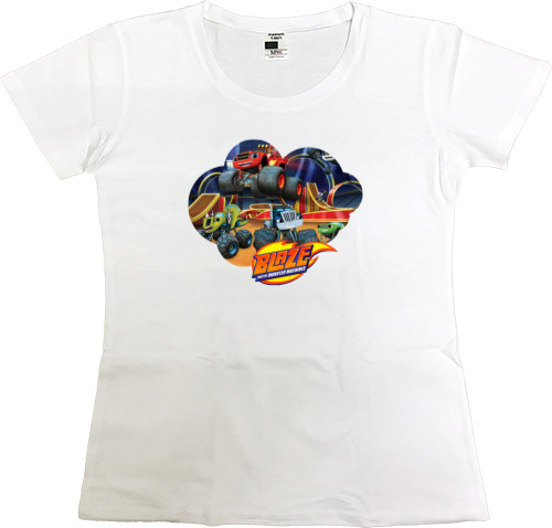 Women's Premium T-Shirt - Flash and Wonder Machines 9 - Mfest