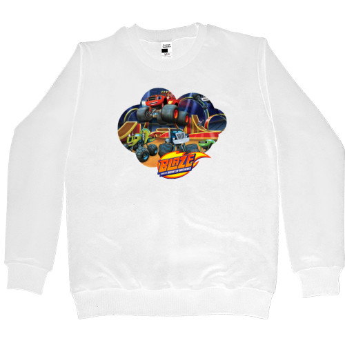 Women's Premium Sweatshirt - Flash and Wonder Machines 9 - Mfest