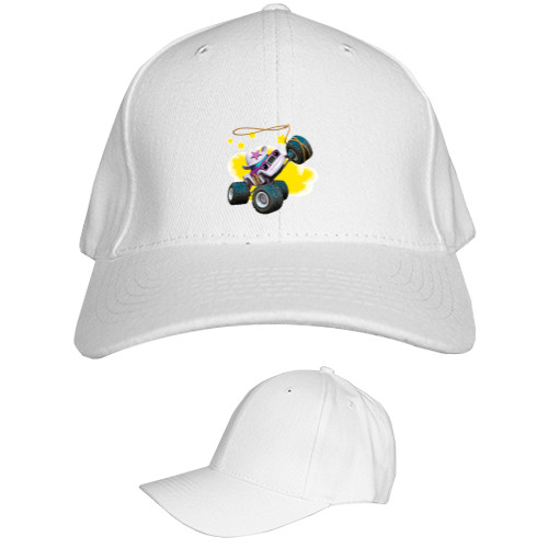 Kids' Baseball Cap 6-panel - Blaze and Wonder Machines 7 - Mfest