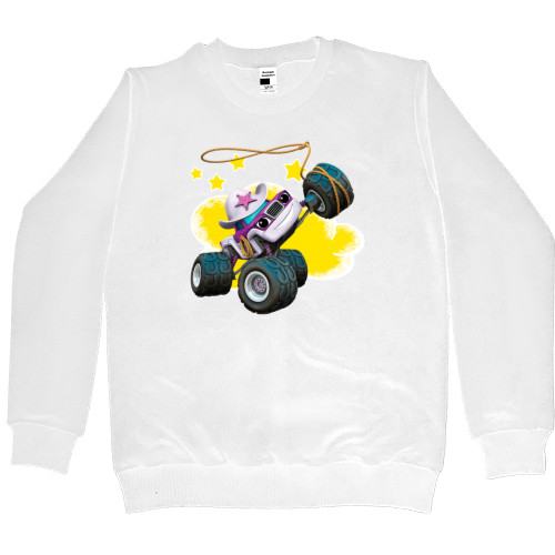 Women's Premium Sweatshirt - Blaze and Wonder Machines 7 - Mfest