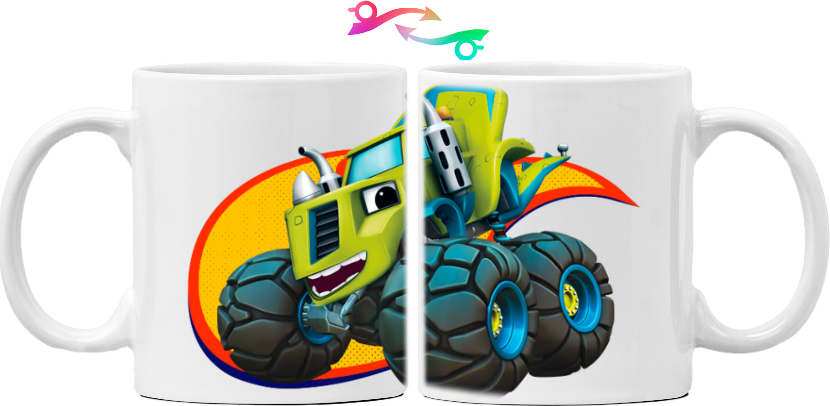 Mug - Blaze and Wonder Machines 6 - Mfest