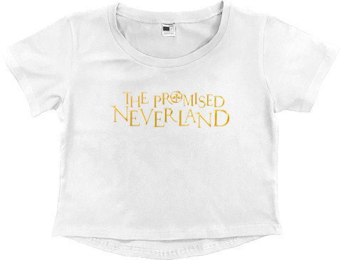 Women's Cropped Premium T-Shirt - The Promised Neverland / Yakusoku no Neverland 9 - Mfest