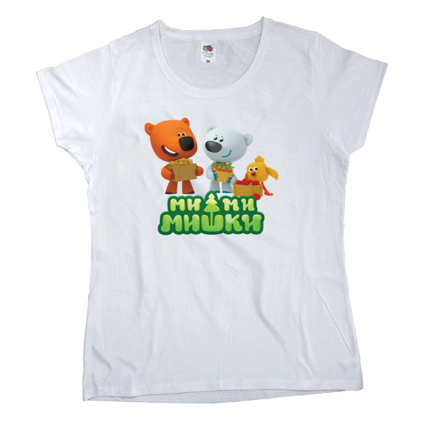 Women's T-shirt Fruit of the loom - Be-be-bears - Mfest