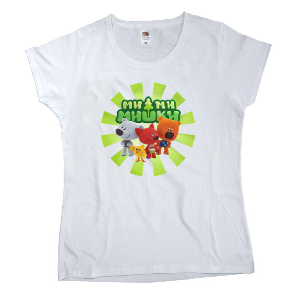 Women's T-shirt Fruit of the loom - Be-be-bears 4 - Mfest