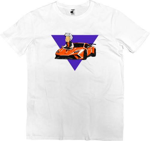 Men’s Premium T-Shirt - Lamborghini Vlad Paper - Mfest