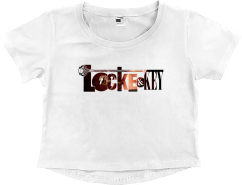 Women's Cropped Premium T-Shirt - Locke & Key 2 - Mfest