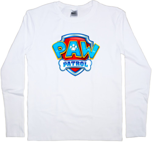 Men's Longsleeve Shirt - Paw Patrol Logo - Mfest