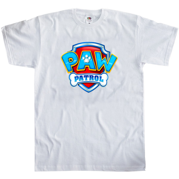 Kids' T-Shirt Fruit of the loom - Paw Patrol Logo - Mfest