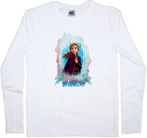 Men's Longsleeve Shirt - Frozen / Frozen Anna - Mfest