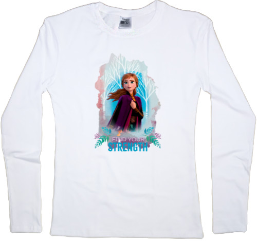 Women's Longsleeve Shirt - Frozen / Frozen Anna - Mfest