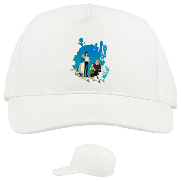 Baseball Caps - 5 panel - howls moving castle 2 - Mfest