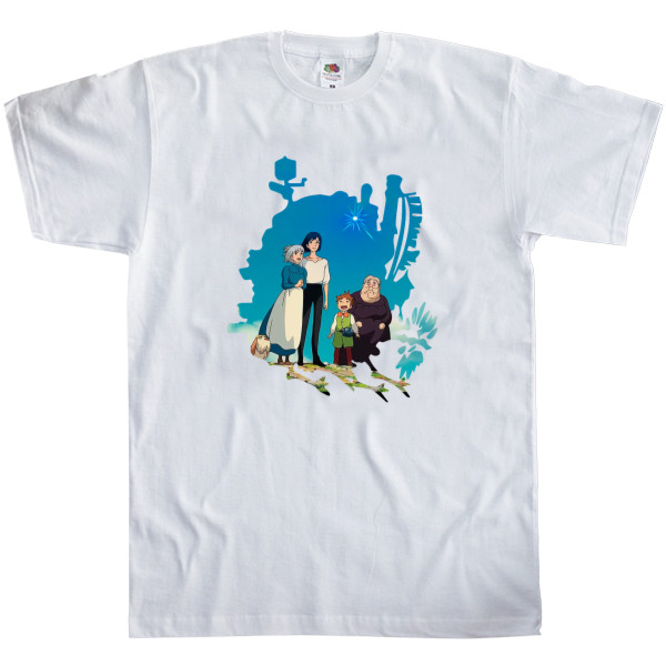 Kids' T-Shirt Fruit of the loom - howls moving castle 2 - Mfest