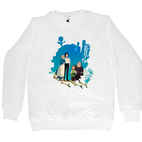 Women's Premium Sweatshirt - howls moving castle 2 - Mfest