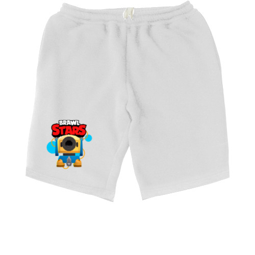 Men's Shorts - Turret Jessie (Brawl Stars) - Mfest