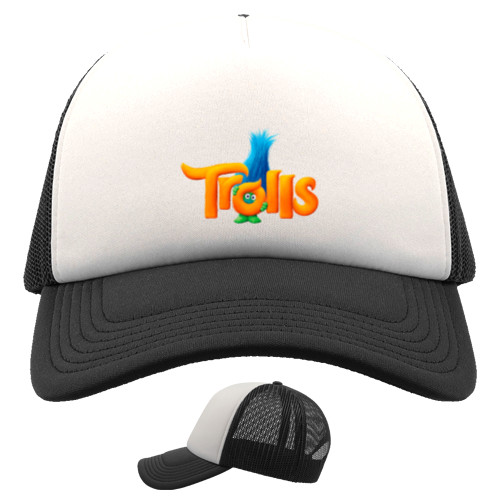 Kids' Trucker Cap - trolls - Mfest