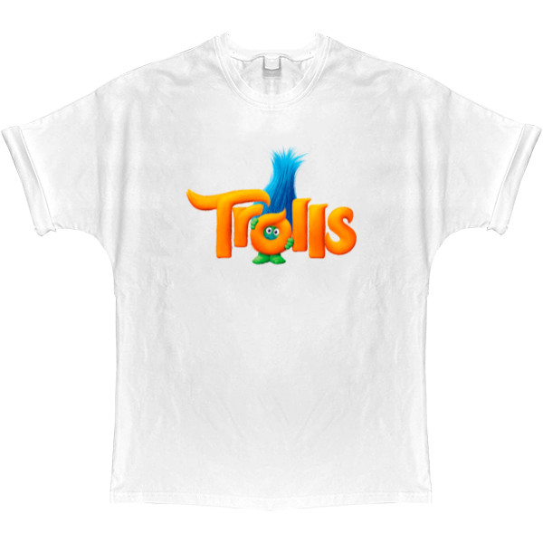 T-shirt Oversize - trolls - Mfest